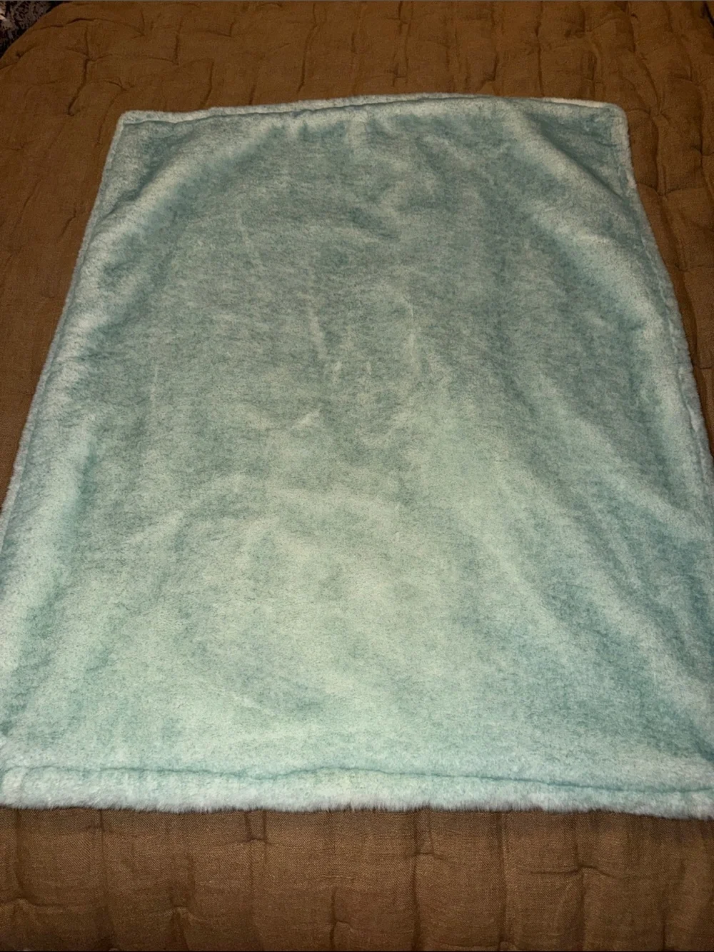 Pastel Sea Creatures Plush Throw Blanket - White & Multi